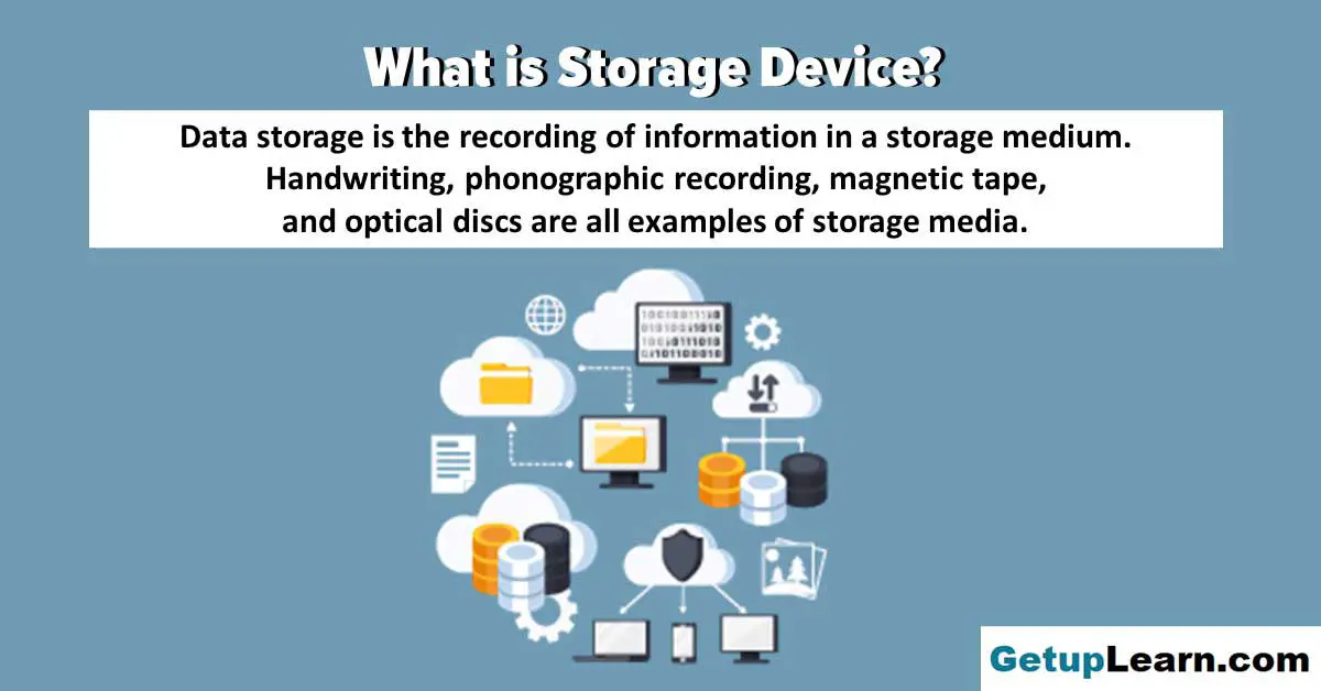 Types of Storage Devices, Advantages, with Examples