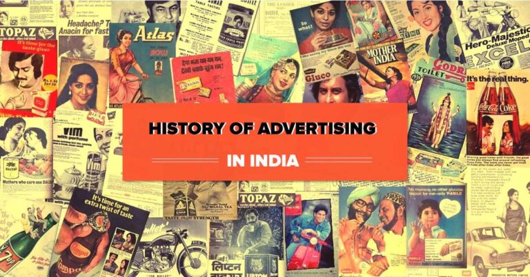 History of Advertising in India