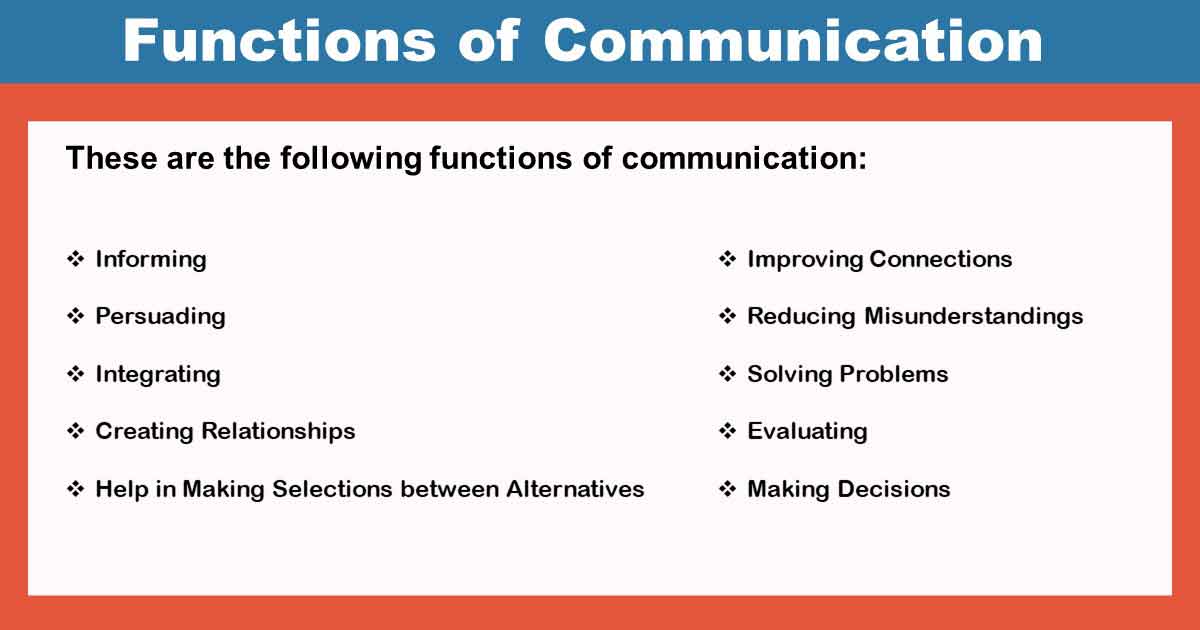 communication-definitions-functions-importance-principles