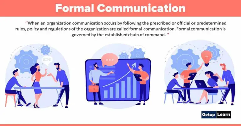 How Many Types Of Formal Communication