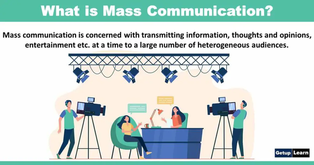 What is Mass Communication