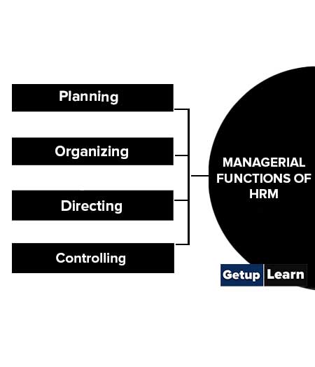Managerial Functions of HRM