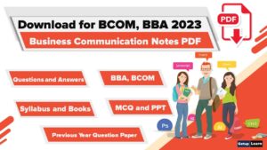 📚[2023] Principles And Practices Of Management Notes PDF | BCOM And BBA