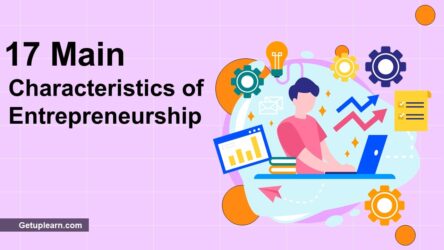 Characteristics of Entrepreneurship